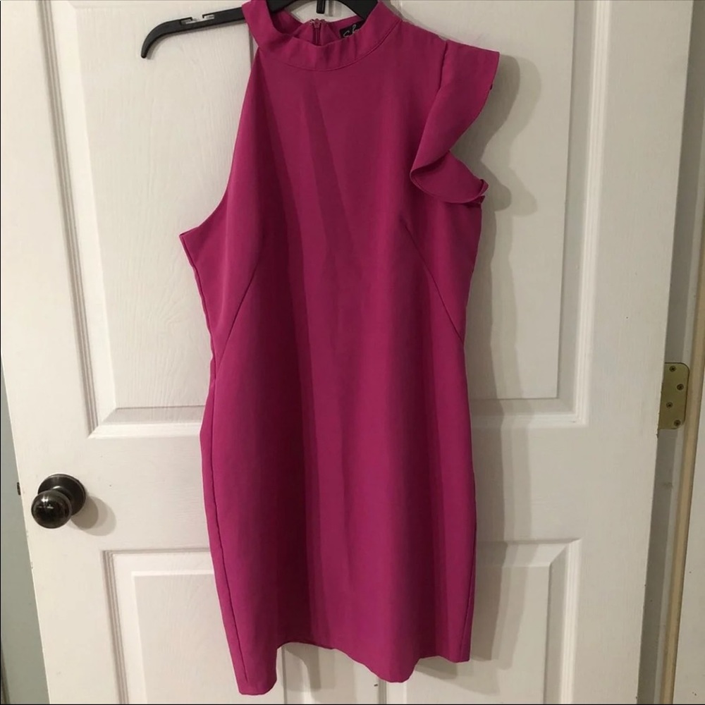 C. Luce Hot Pink Dress
Sz Lg